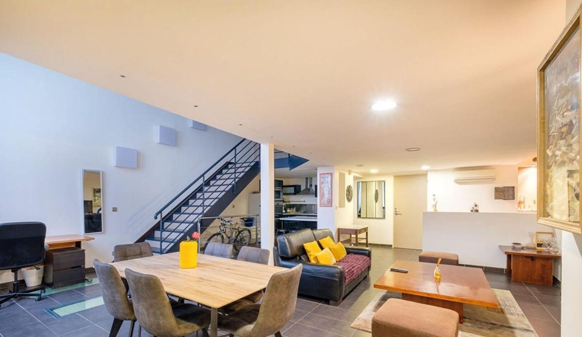 Loft Triplex 3 Chambres Doubles Villeurbanne Bagian luar foto