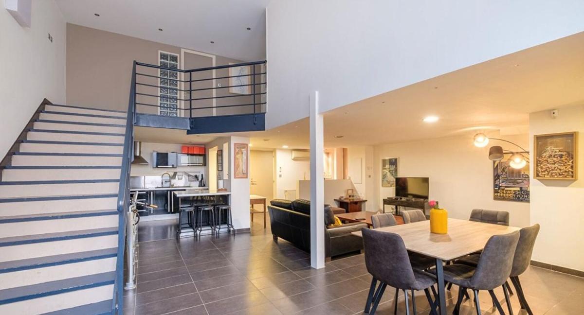 Loft Triplex 3 Chambres Doubles Villeurbanne Bagian luar foto